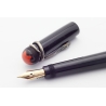 Montblanc No. 7 ROTKAEPPCHEN Safety Pen 14C F Gold-nib Snake-clip RARE!