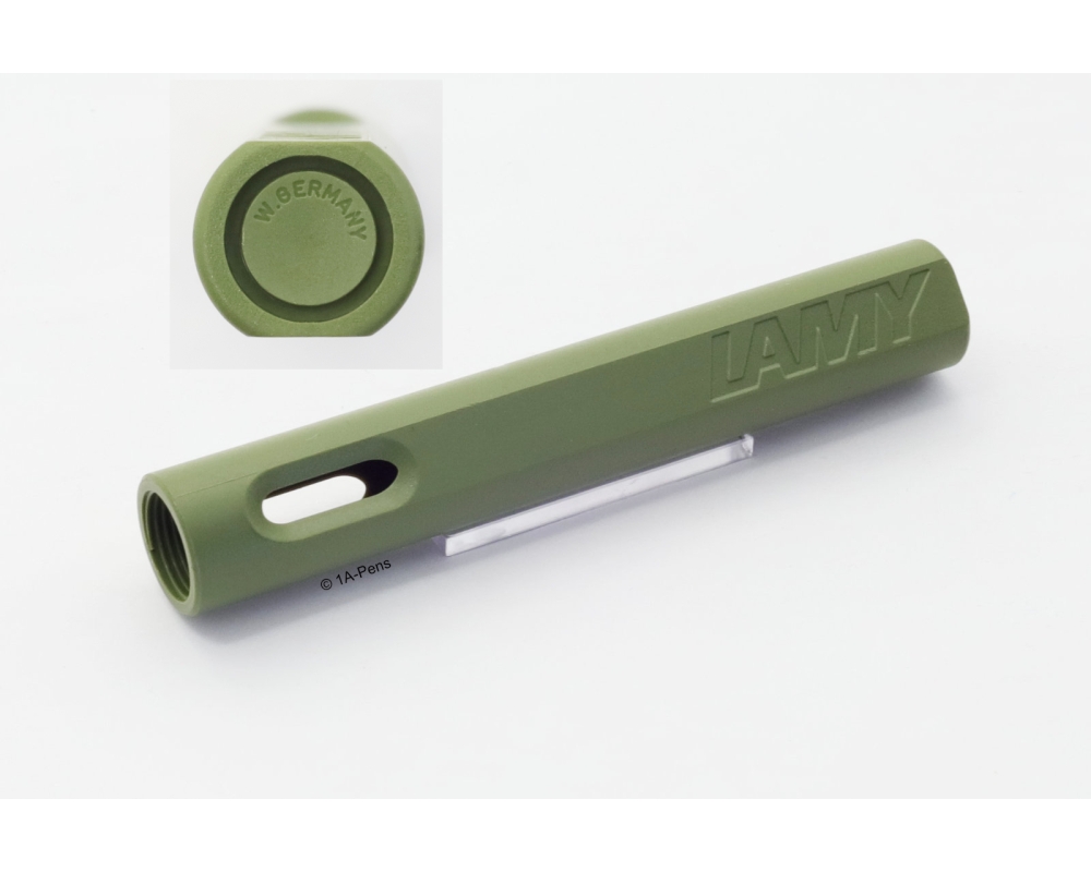 Lamy Safari Savanna green 1980 Spare Barrel Fountain Cartridge-filler