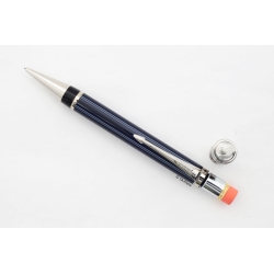 Parker Duofold Pinstripe Special Edition Navy-blue Drehbleistift Box