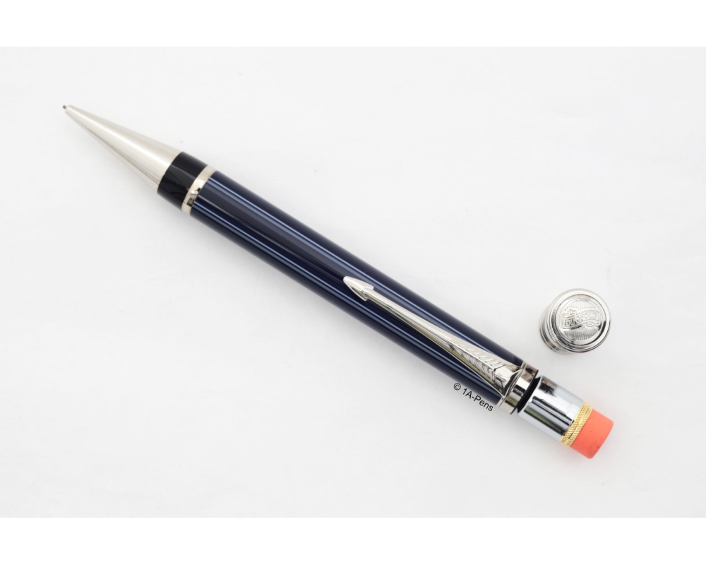 Parker Duofold Pinstripe Special Edition Navy-blue Twist-pencil Box