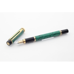 Waterman Le Man 200 Rhapsody Grün 18C F Goldfeder Patronenfüllhalter