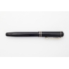 Montblanc Masterpiece 25 Black Hard-Rubber Push-knob filler 14C F Gold-nib Vintage