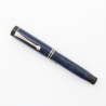 Parker Duofold Junior Lapis Blue-White 14K EF Gold-nib USA 1928 Vintage