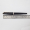 Montblanc 22P Black Cartridge-filler 14C B Italic Gold-nib Vintage