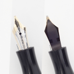 Montblanc Masterpiece 134.G Transitional 14C OB flex Gold-nib Celluloid Pistonfiller Vintage