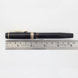 Montblanc Masterpiece 134.G Transitional 14C OB flex Gold-nib Celluloid Pistonfiller Vintage