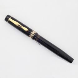 Montblanc Masterpiece 134.G Transitional 14C OB flex Gold-nib Celluloid Pistonfiller Vintage