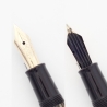Pelikan 400 Tortoise striped felx 14C F Gold-nib Piston filler 1955 Vintage