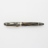 Montblanc Masterpiece 142 grey-striped Celluloid Fountain Pen flex 14C F Gold-nib 1953 Vintage