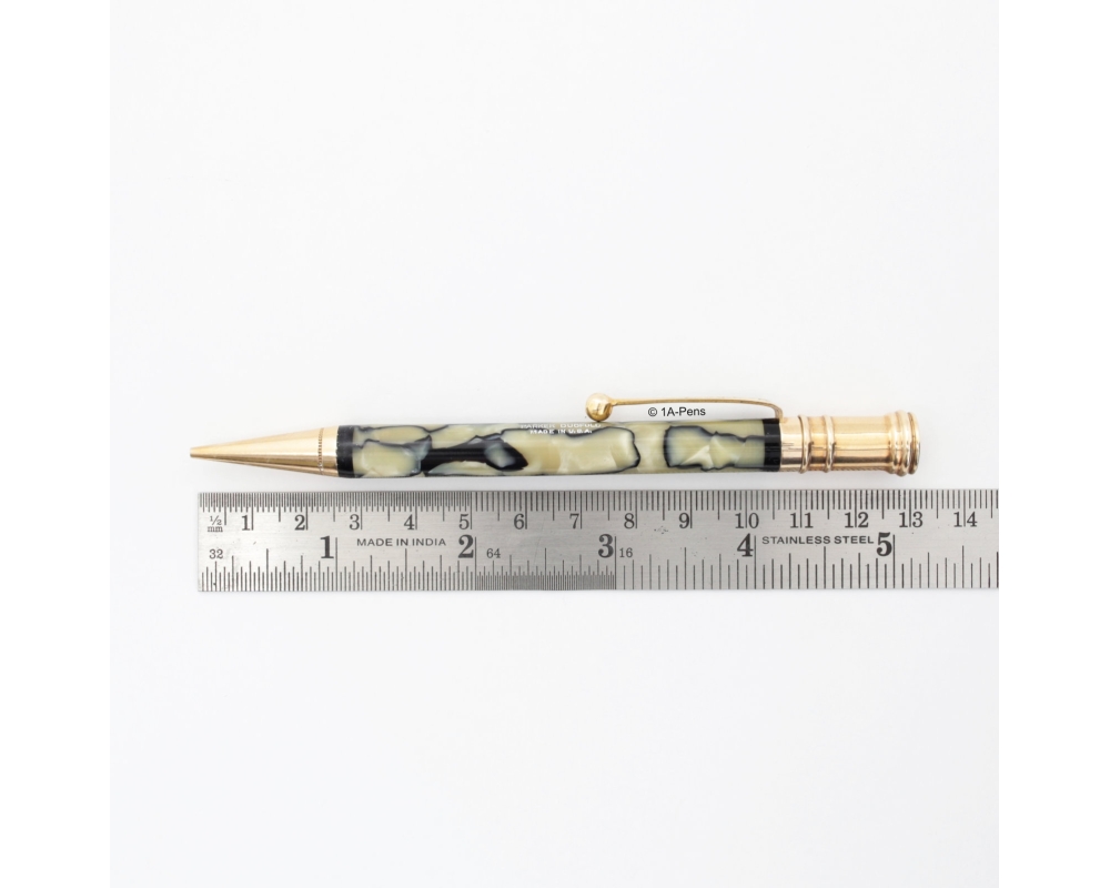 Parker Duofold Special Pearl Black Propelling pencil 1.18 mm Vintage