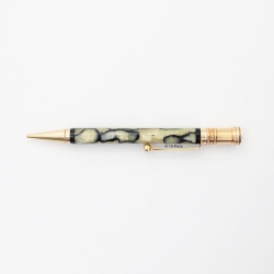 Parker Duofold Special Pearl Black Propelling pencil 1.18 mm Vintage
