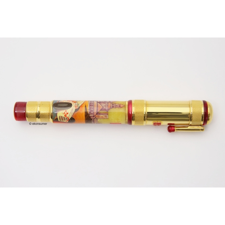 Ancora Mille Miglia Limited Edition 88 Füllhalter 18K Goldfeder M Box Papiere