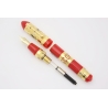 Ancora First Man in Space Red Limited Edition 88 Fountain pen 18K M Gold-nib Box Papers MINT