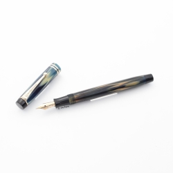 Parker Duofold Streamline True Blue Special 14K F Goldfeder Vintage