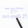 Parker Duofold Streamline True Blue Special 14K F Goldfeder Vintage
