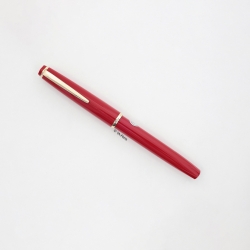 Montblanc Monte Rosa 41P Rot Patronenfüllhalter vergoldete F Feder Vintage