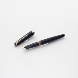 Montblanc Meisterstück 12 Kolbenfüllhalter 18C OB Goldfeder Vintage