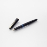 Montblanc 34 Kolbenfüllhalter Schwarz 14C M Intarsia Goldfeder Vintage