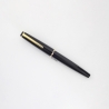 Montblanc 34 Kolbenfüllhalter Schwarz 14C M Intarsia Goldfeder Vintage