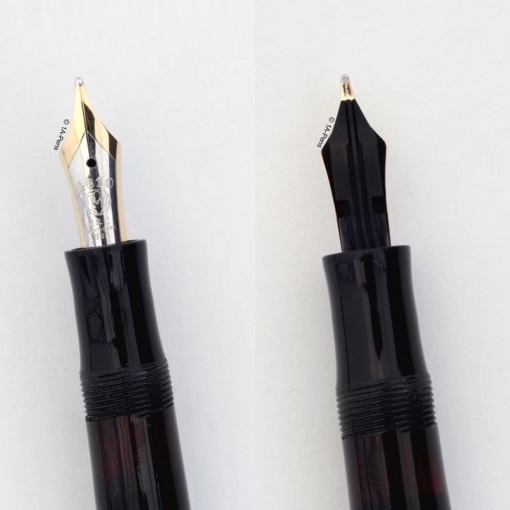 Montblanc Masterpiece 144.G Celluloid Pistonfiller flex 14C B Gold Nib 1952 Vintage