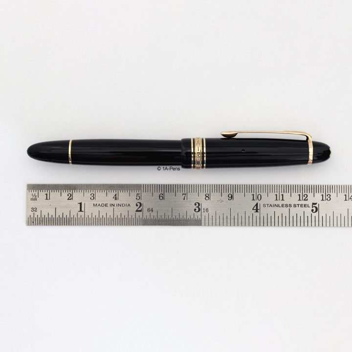 Montblanc Masterpiece 144.G Celluloid Pistonfiller flex 14C B Gold Nib 1952 Vintage